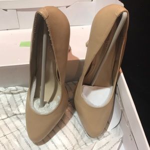 Tan Aldo Platform shoes